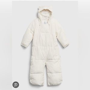 6-12 month Baby ColdControl Ultra Max snowsuit in Ivory